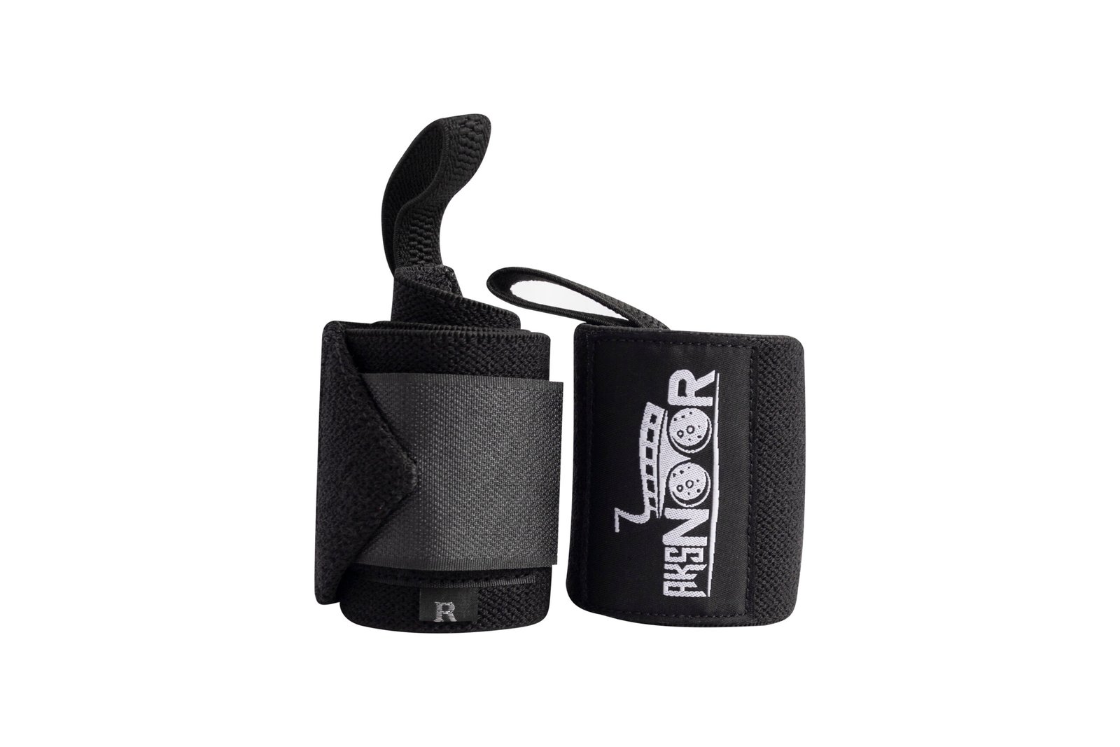 AKSNOOR Elite weightlifting Wrist Wraps | Heavy Duty Gym Straps with Thumb Loops for Powerlifting Strength Training and Bodybuilding - Image 4