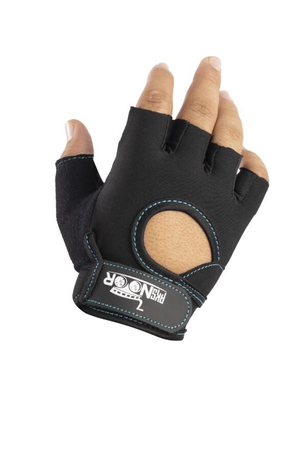Cycling Gloves - Gel Padded, Half Finger, Breathable Palm Amara, Non-Slip Grip | Unisex Workout & Bike Gloves Sports Cycling Gloves - Image 4