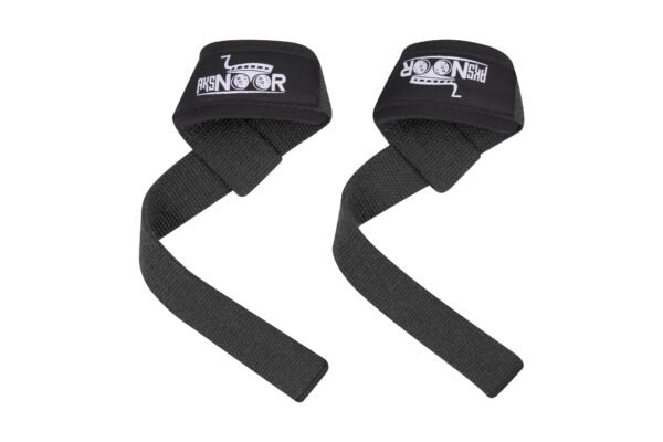 AKSNoor Lifting Wrist Straps for Weightlifting, Bodybuilding, Powerlifting, Strength Training & Deadlifts - Padded Neoprene with 22 inch length - Image 9