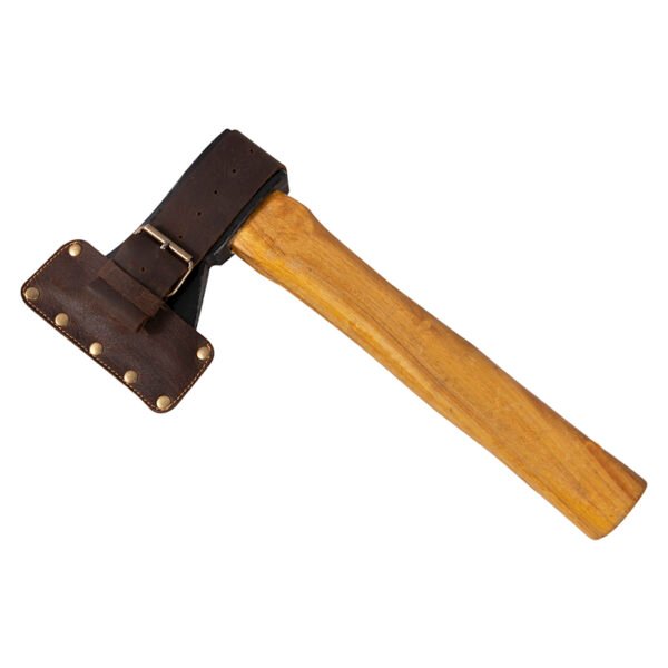 AKSNOOR Leather Axe Sheath, Adjustable Hatchet Head Sheath, Durable Hatchet Blade Protector Case Cover, Leather Sheath, Hatchet Head Cover - Image 6