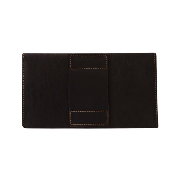 Leather Belt Wallet, Minimalist Belt Pouch, Handmade Leather Card Wallet, Leather Pouch for Belts - Image 4